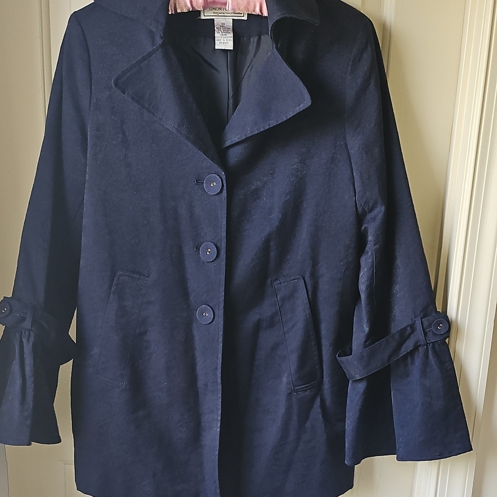 Simonton Says Navy Women's Jacket